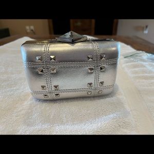 Franchi leather clutch